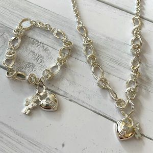 Heart Lock and key set